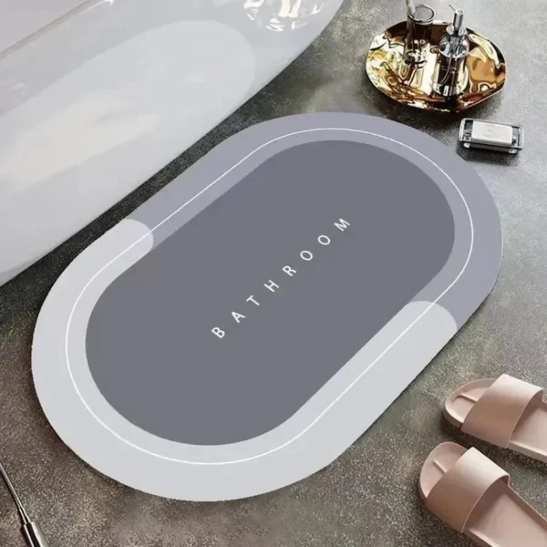 Quick-Dry Bathroom Mats